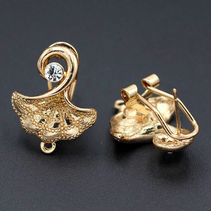 Earrings Post with Loop Hanger Filigree Flower Base Rhinestone Paved DIY Metal Clip Stud Earrings Findings 19*23mm 10 Pairs
Earrings Post with Loop Hanger Filigree Flower Base Rhinestone Paved DIY Metal Clip Stud Earrings Findings 19*23mm 10 Pairs