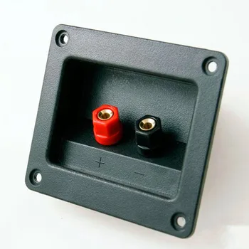 2pcs/lot Two square speaker junction box connector Speaker cable terminal block Full copper terminal 90*80mm
2pcs/lot Two square speaker junction box connector Speaker cable terminal block Full copper terminal 90*80mm