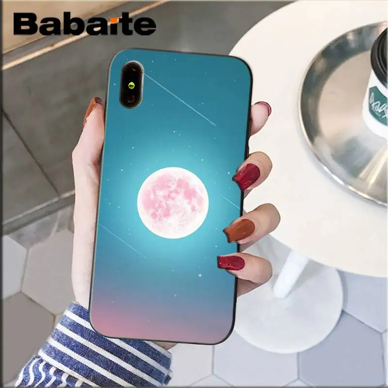 Beautiful moon fashion aesthetic pop art
