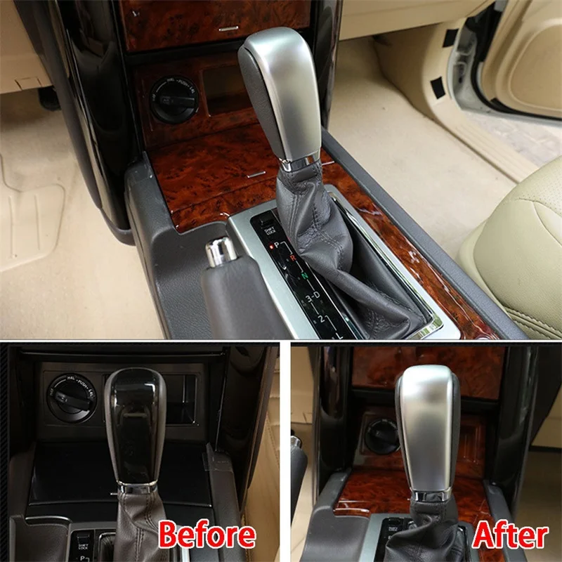 Car Center Gear Shift Knob Head Cover Trim Chrome For Toyota Land Cruiser Prado FJ 150 2010 2011 2012 2013 2014 2015 2016 1Pcs
Car Center Gear Shift Knob Head Cover Trim Chrome For Toyota Land Cruiser Prado FJ 150 2010 2011 2012 2013 2014 2015 2016 1Pcs