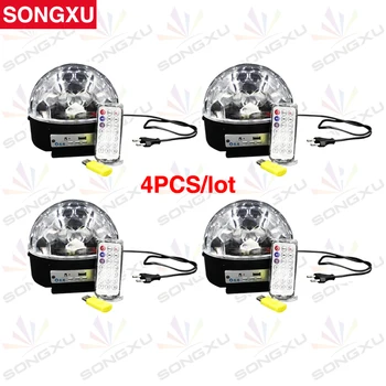 SONGXU 4pcs/lot Wholesale Disco DJ Stage Lighting LED RGB Crystal Magic Ball MP3 Effect Light/SX-EL002 
SONGXU 4pcs/lot Wholesale Disco DJ Stage Lighting LED RGB Crystal Magic Ball MP3 Effect Light/SX-EL002