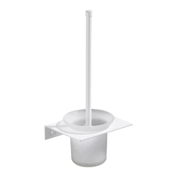 Nordic space aluminium Creative Toilet Brush Set Home Toilet Holes Free White Toilet Brush Holder New Simplicity
Nordic space aluminium Creative Toilet Brush Set Home Toilet Holes Free White Toilet Brush Holder New Simplicity