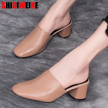 Plus Size 35-40 2020 New Sexy Slippers Women Med Square heel Sandals Platform Summer Shoes Woman Flip Flops f746
Plus Size 35-40 2020 New Sexy Slippers Women Med Square heel Sandals Platform Summer Shoes Woman Flip Flops f746