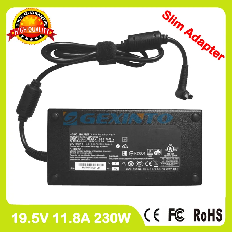 ac power adapter 19.5V 11.8A 230W 0A001-00390900 laptop charger for Asus FX502VS G502VS G502VSK Strix GL502VS GL502VSK
ac power adapter 19.5V 11.8A 230W 0A001-00390900 laptop charger for Asus FX502VS G502VS G502VSK Strix GL502VS GL502VSK