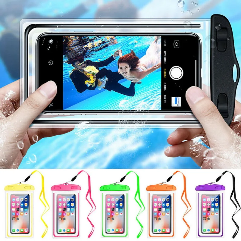 Universal waterproof Mobile Phone Case For Samsung S10 S9 Plus Sealed Underwater Cell Phone Pouch Bag For iPhone Huawei P30 Pro
Universal waterproof Mobile Phone Case For Samsung S10 S9 Plus Sealed Underwater Cell Phone Pouch Bag For iPhone Huawei P30 Pro