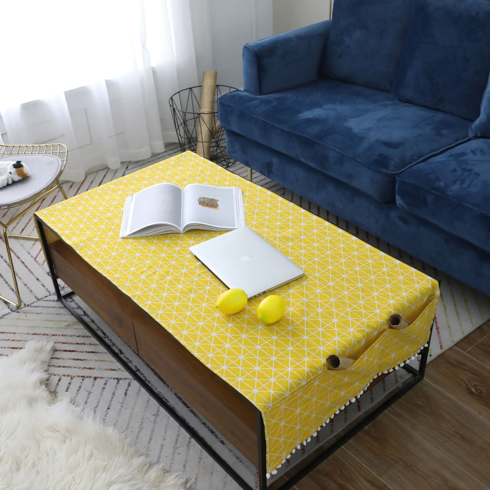 Yellow Board Grid Table Cloth with Three Pocket Ear of Wheat Nappe TV Bench Mantel Rectangular Tea Table Cover Toalha De Mesa
Yellow Board Grid Table Cloth with Three Pocket Ear of Wheat Nappe TV Bench Mantel Rectangular Tea Table Cover Toalha De Mesa