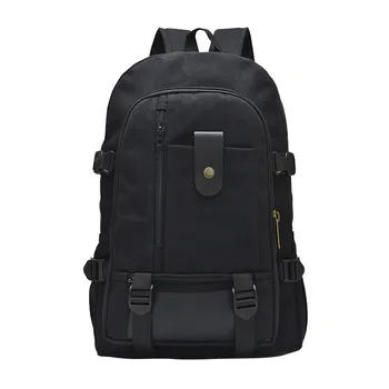 Woman Man Bag Large capacity backpack leisure travel solid color canvas student plecak damski zaino uomo mochilas mujer 2019
Woman Man Bag Large capacity backpack leisure travel solid color canvas student plecak damski zaino uomo mochilas mujer 2019