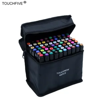 Touchfive 30/40/60/80/168 Colors Set Markers Alcohol Oil Ink Dual Brush Pen Manga Student Sketch Drawing Marker Art Supplies
Touchfive 30/40/60/80/168 Colors Set Markers Alcohol Oil Ink Dual Brush Pen Manga Student Sketch Drawing Marker Art Supplies