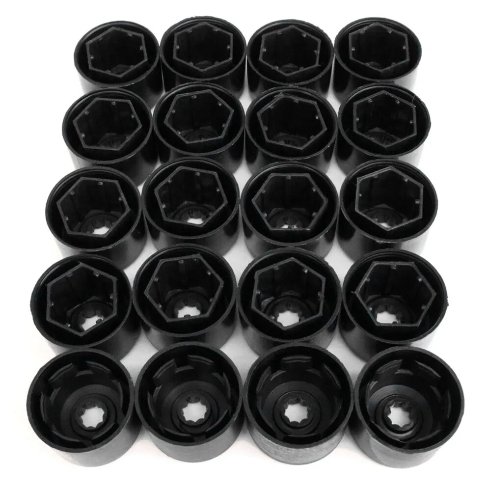 20Pcs ABS Plastic Vehicle Auto Nut Bolt Cover Cap Car Wheel Nut Bolt Cover Cap 17mm Black Engraved For VW Hub
20Pcs ABS Plastic Vehicle Auto Nut Bolt Cover Cap Car Wheel Nut Bolt Cover Cap 17mm Black Engraved For VW Hub