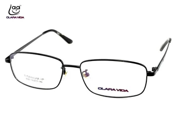 =CLARA VIDA=MEN 100% TITANIUM BLACK FULL RIM WITH SILICON NOSE PADS WALL STREET GENIUS STYLE GLASSES FRAME CUSTOMIZE AVAILABLE
=CLARA VIDA=MEN 100% TITANIUM BLACK FULL RIM WITH SILICON NOSE PADS WALL STREET GENIUS STYLE GLASSES FRAME CUSTOMIZE AVAILABLE