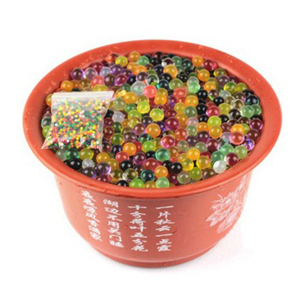 1000 pcs multicolor Water Plant Flower Jelly Crystal Soil Mud Water Pearls Soil Gel Beads Balls Bead Decoration (Random Color)
1000 pcs multicolor Water Plant Flower Jelly Crystal Soil Mud Water Pearls Soil Gel Beads Balls Bead Decoration (Random Color)