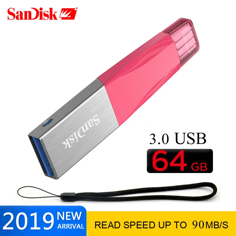 original Sandisk iXPAND New USB Flash drive 64gb 128gb Pendrive Pen drive USB 3.0 OTG iFlash Drive Memory Stick for iphone iOS
original Sandisk iXPAND New USB Flash drive 64gb 128gb Pendrive Pen drive USB 3.0 OTG iFlash Drive Memory Stick for iphone iOS