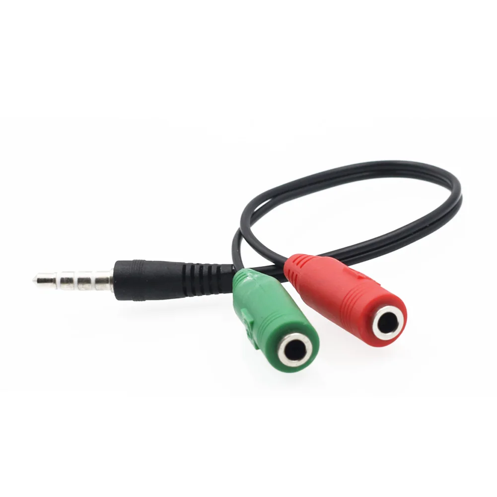 High Quality Splitter Audio Cable 3.5mm Male to 2 Female Jack Splitter Adapter Aux Cable for iPhone MP3 Player
High Quality Splitter Audio Cable 3.5mm Male to 2 Female Jack Splitter Adapter Aux Cable for iPhone MP3 Player
