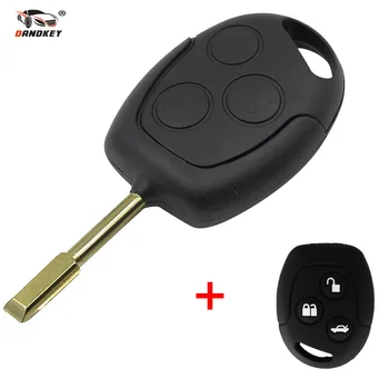DANDKEY For Ford Focus Mondeo Festiva Silicone Case Protecter Holder 3 Buttons Remote Car Key Shell Case Fob Covers
DANDKEY For Ford Focus Mondeo Festiva Silicone Case Protecter Holder 3 Buttons Remote Car Key Shell Case Fob Covers