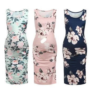 Pregnancy Dress Floral Elegant Maternity Clothes Sleeveless Maternity Dresses Summer Women Nursing Breastfeeding Pregnant Dress
Pregnancy Dress Floral Elegant Maternity Clothes Sleeveless Maternity Dresses Summer Women Nursing Breastfeeding Pregnant Dress