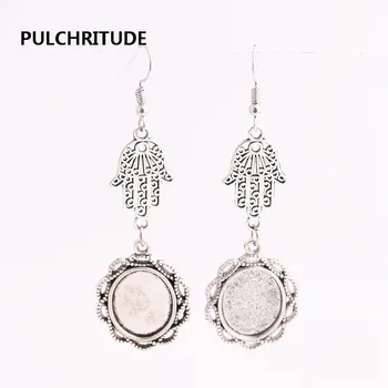 PULCHRITUDE 12pcs/lot Metal Alloy Zinc Hamsa Hand Charm Fit oval 14.6*18.6mm Cabochon Pendant Drop Earing Jewelry Making C0836
PULCHRITUDE 12pcs/lot Metal Alloy Zinc Hamsa Hand Charm Fit oval 14.6*18.6mm Cabochon Pendant Drop Earing Jewelry Making C0836