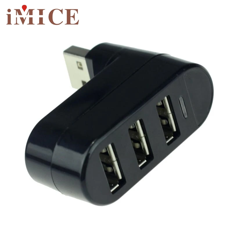Del 3 Ports Hub USB 2.0 Mini Rotate Splitter Adapter for PC Notebook Laptop Mar08
Del 3 Ports Hub USB 2.0 Mini Rotate Splitter Adapter for PC Notebook Laptop Mar08