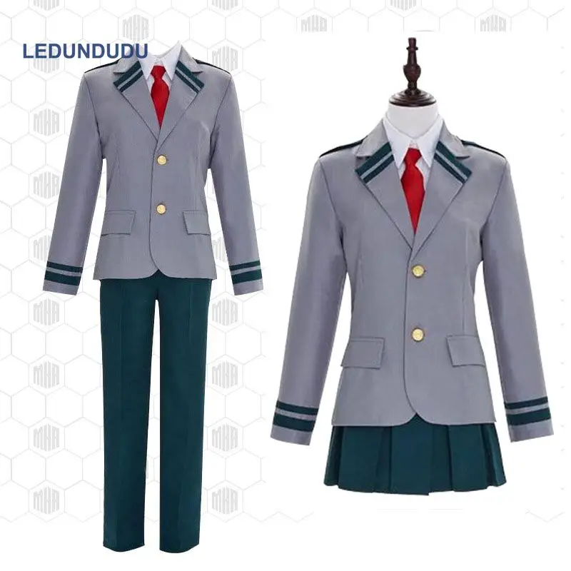 Школьная форма Boku no Hero моя геройская академия Женский костюм для косплея OCHACO URARAKA