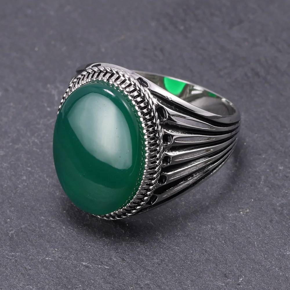 Real Pure 925 Sterling Silver Turkish Rings For Men Hollow Retro Rings With Stones Black Red Onyx Original Color Anelli Uomo
Real Pure 925 Sterling Silver Turkish Rings For Men Hollow Retro Rings With Stones Black Red Onyx Original Color Anelli Uomo