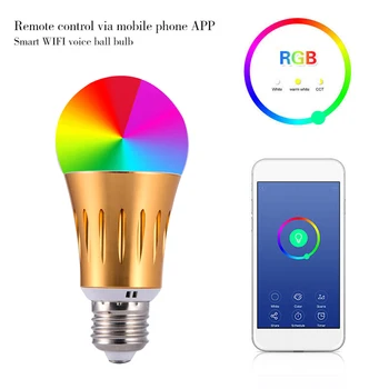New Hot Golden Wifi Bulb LED Smart Bulb Varying Dimmable Light Voice Remote Control
New Hot Golden Wifi Bulb LED Smart Bulb Varying Dimmable Light Voice Remote Control
