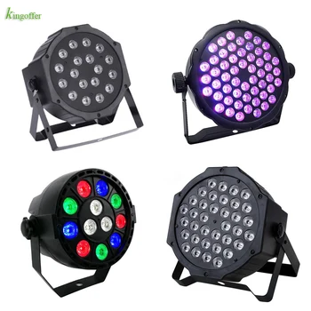 Professional 12 18 36 54leds DMX512 LED Stage Lights RGB Par light Stage Lighting Effect Led Flat for DJ Disco Party Wedding KTV
Professional 12 18 36 54leds DMX512 LED Stage Lights RGB Par light Stage Lighting Effect Led Flat for DJ Disco Party Wedding KTV