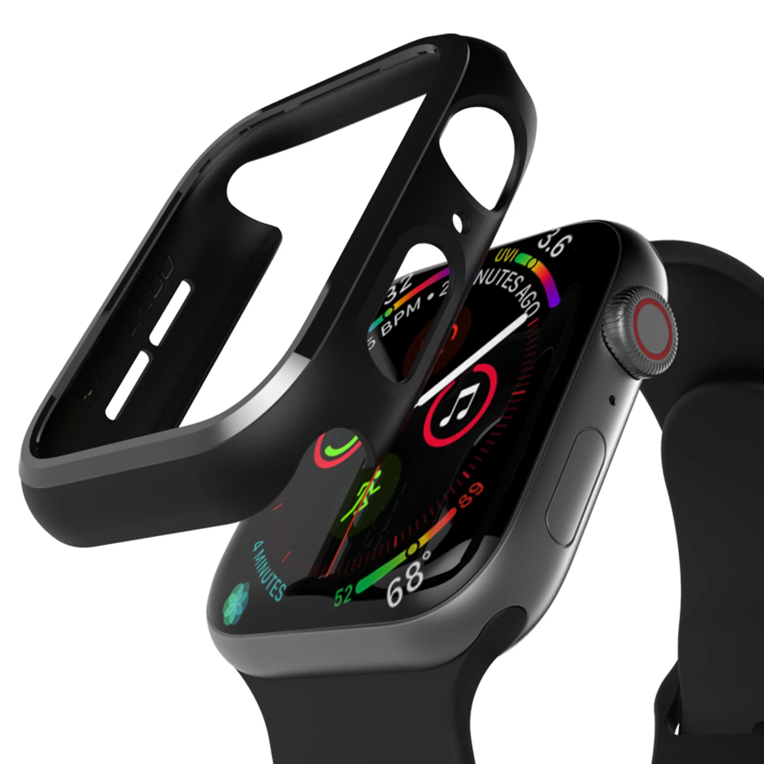 Black frame for Apple Watch series 4 3 2 1 Plastic bumper hard cover protector for iWatch38 40 42 44mm slim Ultra-thin case band
Black frame for Apple Watch series 4 3 2 1 Plastic bumper hard cover protector for iWatch38 40 42 44mm slim Ultra-thin case band