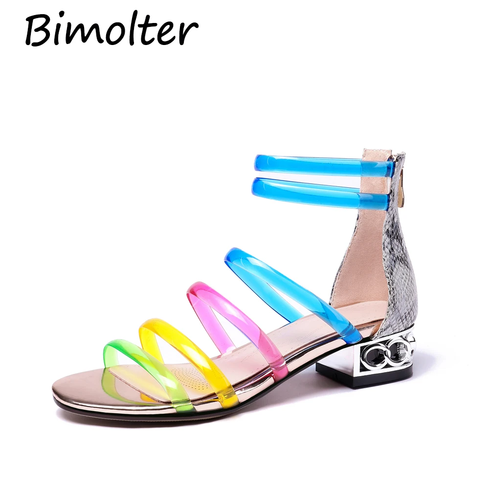 Bimolter Colorful Sexy Women Thick Heels Summer Party Wedding Shoes Casual Holiday Zipper Prom Pumps New Sandals Female NB052
Bimolter Colorful Sexy Women Thick Heels Summer Party Wedding Shoes Casual Holiday Zipper Prom Pumps New Sandals Female NB052