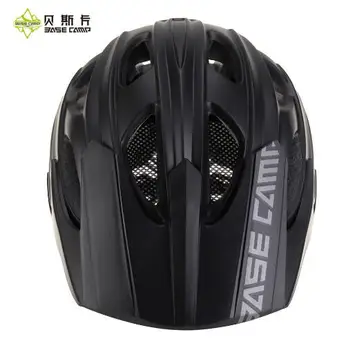 Bicycle Helmet Matt Black Cycling Helmet With Visor casco ciclismo Breathable Road Mountain MTB CE Outdoor Bike Helmet Cheap Mtb 
Bicycle Helmet Matt Black Cycling Helmet With Visor casco ciclismo Breathable Road Mountain MTB CE Outdoor Bike Helmet Cheap Mtb