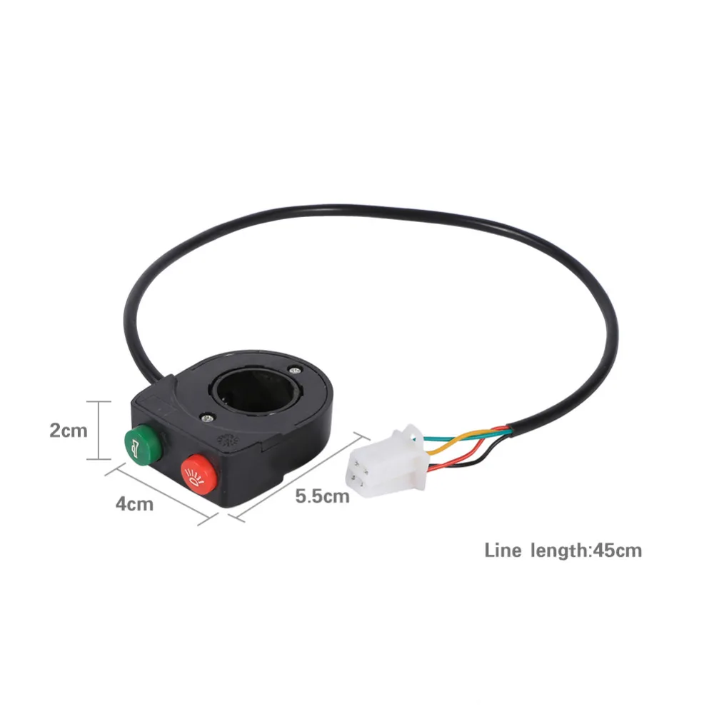 Horn Head Light Black On-Off Button Handlebar Switch For Motorcycle Scooter Horn Headlight Handlebar Switch Headlight Switch 12V
Horn Head Light Black On-Off Button Handlebar Switch For Motorcycle Scooter Horn Headlight Handlebar Switch Headlight Switch 12V