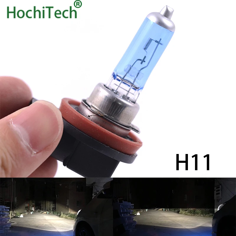 Top Quality H11 Halogen Lamp 6000K 12V 100W 55W 3000Lm Xenon Dark Blue Super White Quartz Glass Car HeadLight Replacement Bulb
Top Quality H11 Halogen Lamp 6000K 12V 100W 55W 3000Lm Xenon Dark Blue Super White Quartz Glass Car HeadLight Replacement Bulb