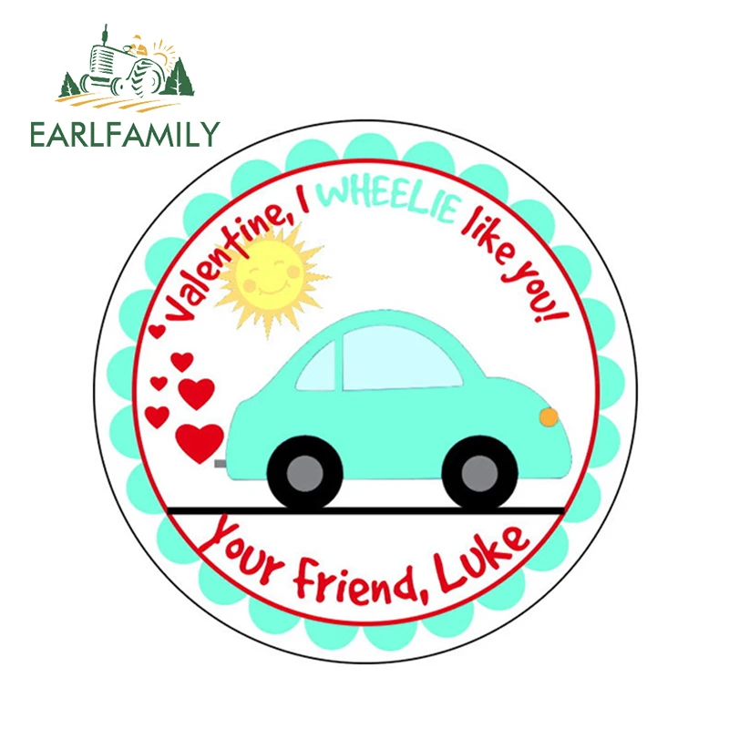 EARLFAMILY 13cm x 13cm Personalized School Valentines Decal Turquoise I Wheelie Like You Valentines Custom Teal Car Stickers
EARLFAMILY 13cm x 13cm Personalized School Valentines Decal Turquoise I Wheelie Like You Valentines Custom Teal Car Stickers