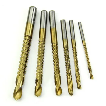 6 Pieces/Set 3/4/5/6/6.5/8MM Titanium Coated HSS Saw Drills Bit Set Woodworking Wood Metal Plastic Cutting Hole Saw Holesaw
6 Pieces/Set 3/4/5/6/6.5/8MM Titanium Coated HSS Saw Drills Bit Set Woodworking Wood Metal Plastic Cutting Hole Saw Holesaw