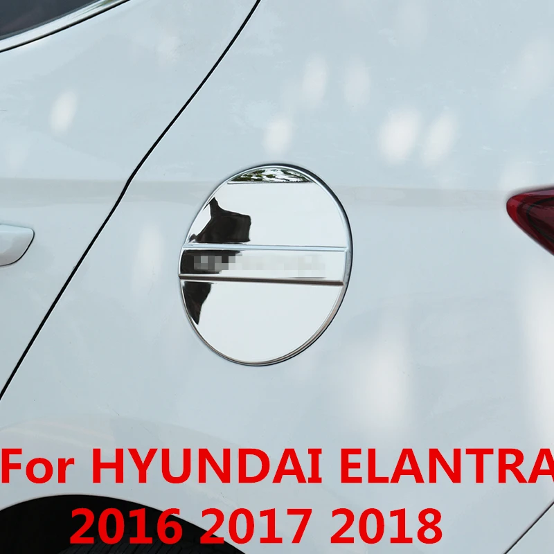 Крышка топливного бака ABS для hyundai Elantra 2016 2017 2018 ABS|Хромирование| |