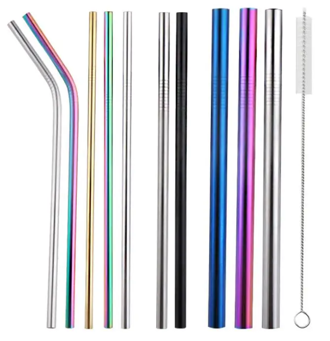 2pcs metal straws 304 stainless steel pipes drink ware tools bar accessories beverage suck straight straw bending reusable tool
2pcs metal straws 304 stainless steel pipes drink ware tools bar accessories beverage suck straight straw bending reusable tool