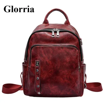 Glorria Fashion Travel Backpack Women Leather Bagpack Big Capacity School Bag for Teenager Girl Bag Women Casual Mochila
Glorria Fashion Travel Backpack Women Leather Bagpack Big Capacity School Bag for Teenager Girl Bag Women Casual Mochila