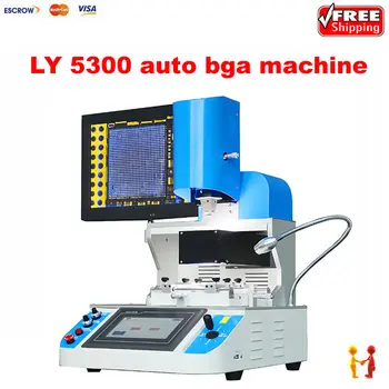 Automatic BGA Rework Station LY 5300 infrared and hot air Mobile BGA Welding Machine with optical alignment
Automatic BGA Rework Station LY 5300 infrared and hot air Mobile BGA Welding Machine with optical alignment