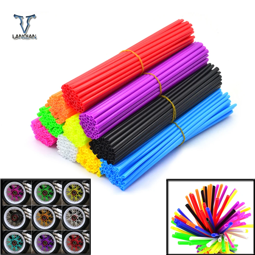 72Pcs Wheel RIM Spoke Skins Sticker cover Accessories Motocross Dirt Bike For Kawasaki KDX125SR KDX200 KDX220 KDX250SR KFX450R
72Pcs Wheel RIM Spoke Skins Sticker cover Accessories Motocross Dirt Bike For Kawasaki KDX125SR KDX200 KDX220 KDX250SR KFX450R