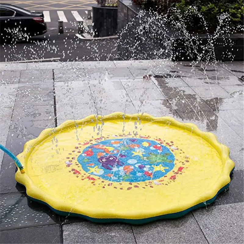 Sprinkle & Splash Play Mat Toy For Outdoor Swimming Beach Lawn Inflatable Sprinkler Pad Baby Children Kids
Sprinkle & Splash Play Mat Toy For Outdoor Swimming Beach Lawn Inflatable Sprinkler Pad Baby Children Kids