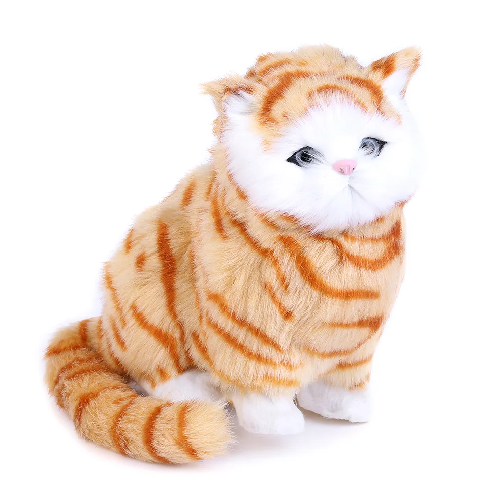 Random Color Cute Simulation Cat Doll Children Baby Cute Cat Doll Plush Toy With Sound Kids Birthday Christmas Gifts Toys
Random Color Cute Simulation Cat Doll Children Baby Cute Cat Doll Plush Toy With Sound Kids Birthday Christmas Gifts Toys