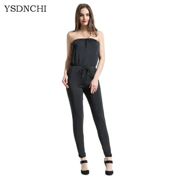 YSDNCHI Strappy 2020 Casual Women Jumpsuit Off Shoulder Summer Sexy Romper Playsuit Girl Long Overalls Plus Size XXL Bodysuit
YSDNCHI Strappy 2020 Casual Women Jumpsuit Off Shoulder Summer Sexy Romper Playsuit Girl Long Overalls Plus Size XXL Bodysuit