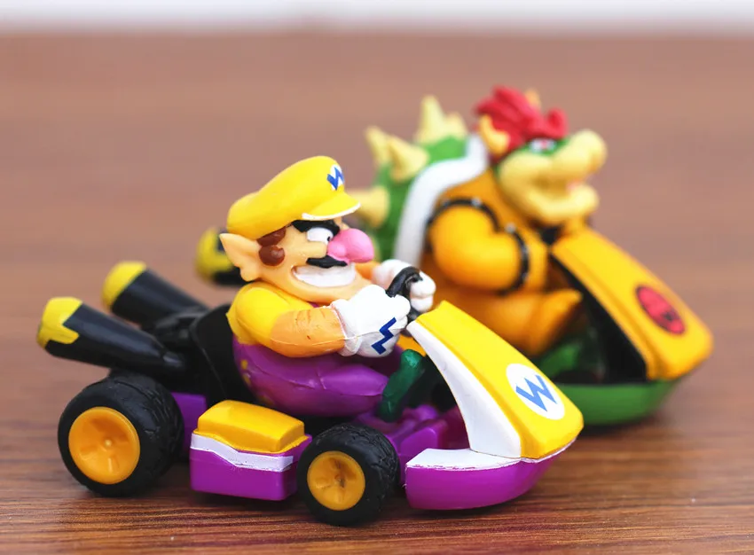 Super Mario Kart Pull Back Car Luigi Bowser Koopa Donkey Kong Princess Peach Toad Mushroom Cars Figure Toys for Kids
Super Mario Kart Pull Back Car Luigi Bowser Koopa Donkey Kong Princess Peach Toad Mushroom Cars Figure Toys for Kids