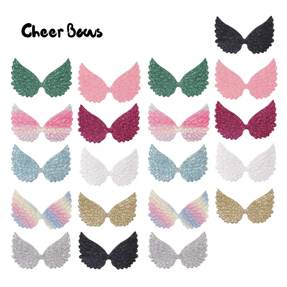 Glitter Wings Patches Colorful Angel Wings For DIY Hair Bow Kids Toy Clothes Material Handmade Craft Accessories 20pcs/bag
Glitter Wings Patches Colorful Angel Wings For DIY Hair Bow Kids Toy Clothes Material Handmade Craft Accessories 20pcs/bag