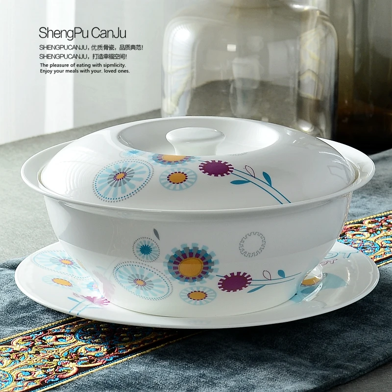 9 inch, bone china tureens, ceramic cartoon design tureen with lid, porcelain food container for buffet serving, big soup bowl
9 inch, bone china tureens, ceramic cartoon design tureen with lid, porcelain food container for buffet serving, big soup bowl