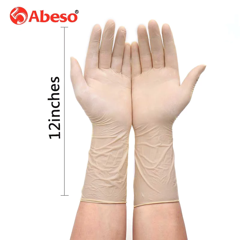 100 Pcs Wholesale Lengthen 12 inches Latex Disposable Rubber Glove Thick Duable Household Cleaning Waterproof Industrial Gloves
100 Pcs Wholesale Lengthen 12 inches Latex Disposable Rubber Glove Thick Duable Household Cleaning Waterproof Industrial Gloves