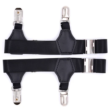 2Pcs Nylon Socks Garters Belt Suspenders Adjustable Non-slip Clips For Men Women Black New
2Pcs Nylon Socks Garters Belt Suspenders Adjustable Non-slip Clips For Men Women Black New