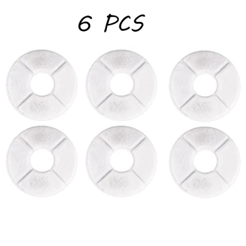 6 Pcs/lot Pet Cat Fountain Filter Activated Carbon Filters Charcoal Filter Replacement for Fountain for Cat Dog Pets Drinking Wa
6 Pcs/lot Pet Cat Fountain Filter Activated Carbon Filters Charcoal Filter Replacement for Fountain for Cat Dog Pets Drinking Wa