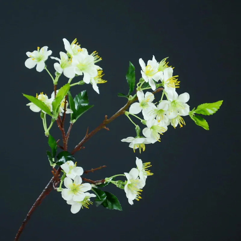 Fake Chinese Flower Retro Living Room Home Decoration Flower Small Branch Pear Flower Twig Cherry Blossom Artificial Faux Plants
Fake Chinese Flower Retro Living Room Home Decoration Flower Small Branch Pear Flower Twig Cherry Blossom Artificial Faux Plants