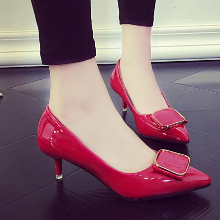 Ol Office Lady Shoes Spring Autumn Women Shoes Pointed Toe High Heels Boat Shoes For Woman Pumps Metal Ladies dress Shoes 3067
Ol Office Lady Shoes Spring Autumn Women Shoes Pointed Toe High Heels Boat Shoes For Woman Pumps Metal Ladies dress Shoes 3067