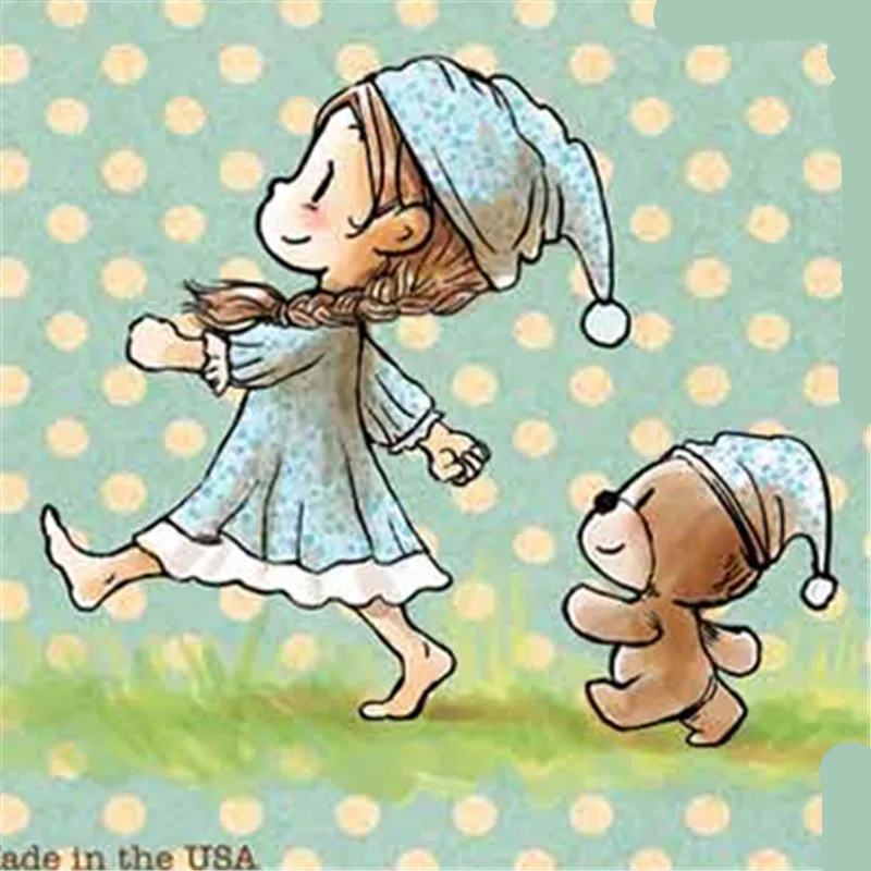 Cartoon Angel girl pattern Transparent Clear Stamp DIY Silicone Seals Scrapbooking Card Making Photo Album Decoration
Cartoon Angel girl pattern Transparent Clear Stamp DIY Silicone Seals Scrapbooking Card Making Photo Album Decoration