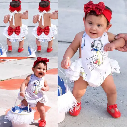 2020 Newest Summer Princess Romper Kids Baby Girl Halter Neck Cartoon Backless Romper Jumpsuit Cotton Newborn Sunsuit Clothes
2020 Newest Summer Princess Romper Kids Baby Girl Halter Neck Cartoon Backless Romper Jumpsuit Cotton Newborn Sunsuit Clothes
